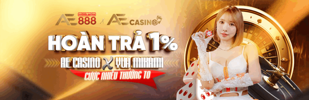 Khám Phá AE888 - Nhà Cái Cá Cược Trực Tuyến Hàng Đầu Tại Việt Nam 1 Ae888S Online Banner