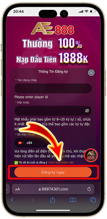 Khám Phá AE888 - Nhà Cái Cá Cược Trực Tuyến Hàng Đầu Tại Việt Nam 24 Buoc 3