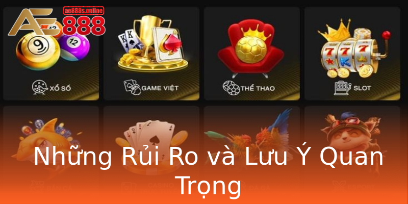 Những Rủi Ro và Lưu Ý Quan Trọng Những Rủi Ro và Lưu Ý Quan Trọng
